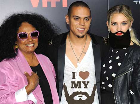 Evan Ross Beard - Ashlee Simpson