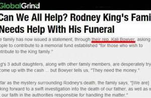 Kali Bowyer Rodney King Scam Fund