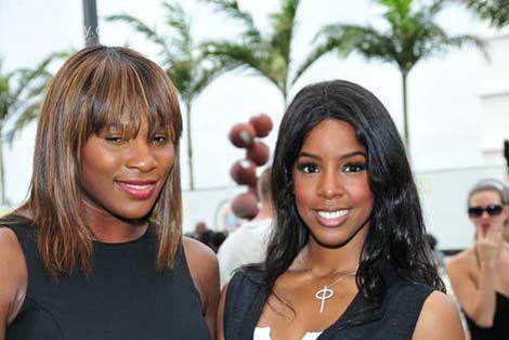 Serena Williams & Kelly Rowland Love Affair