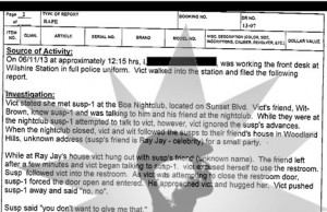 Police Report - Rape at Ray Jay's House