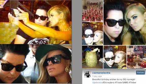 Carmen Electra's Lesbian Lover Revealed