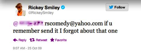 Rickey Smiley Email Exposed