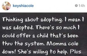 Keyshia Cole Child Adoption