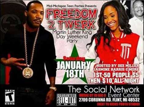 MLK Day Twerk Party