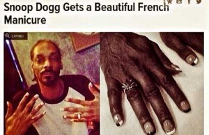 Snoop Dog's French Manicure