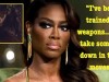 Kenya Moore on Defensive