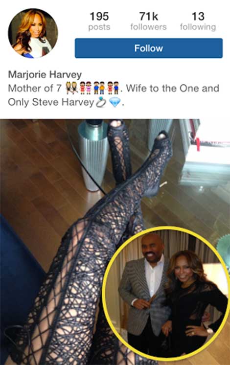 Marjorie Harvey Joke