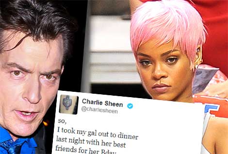 Charlie Sheen vs. Rihanna