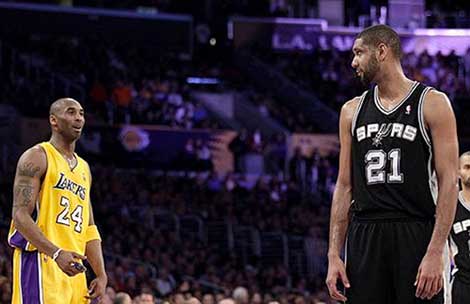 Kobe vs Tim Duncan