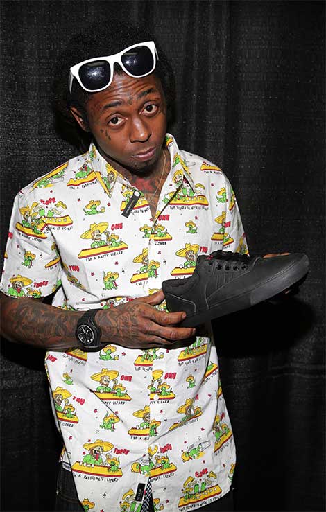 Lil Wayne Happy Lizard