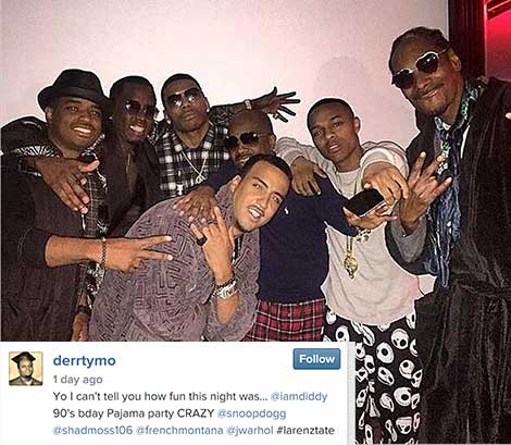 Diddy's All Male Slumber Parties