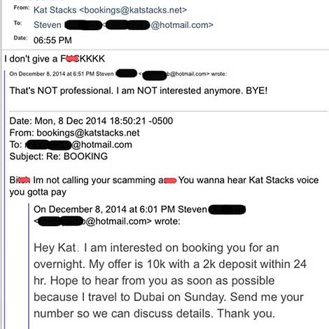 Katt Stacks Dubai Prostitute