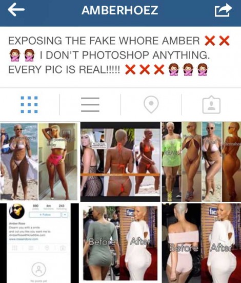 Amber Rose Photoshop Scandal