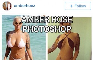 Amber Rose Photoshop