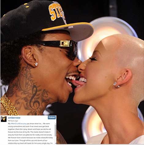 Amber Rose Wants Wiz Khalifa Back!