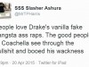 Coachella Boos Drake Off Stage