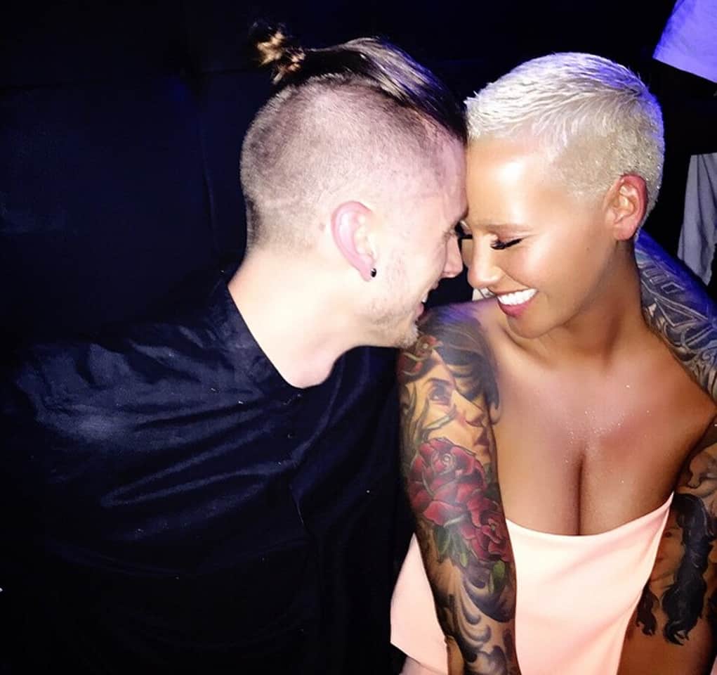 Amber Rose posts intimate pic of her and MGK
