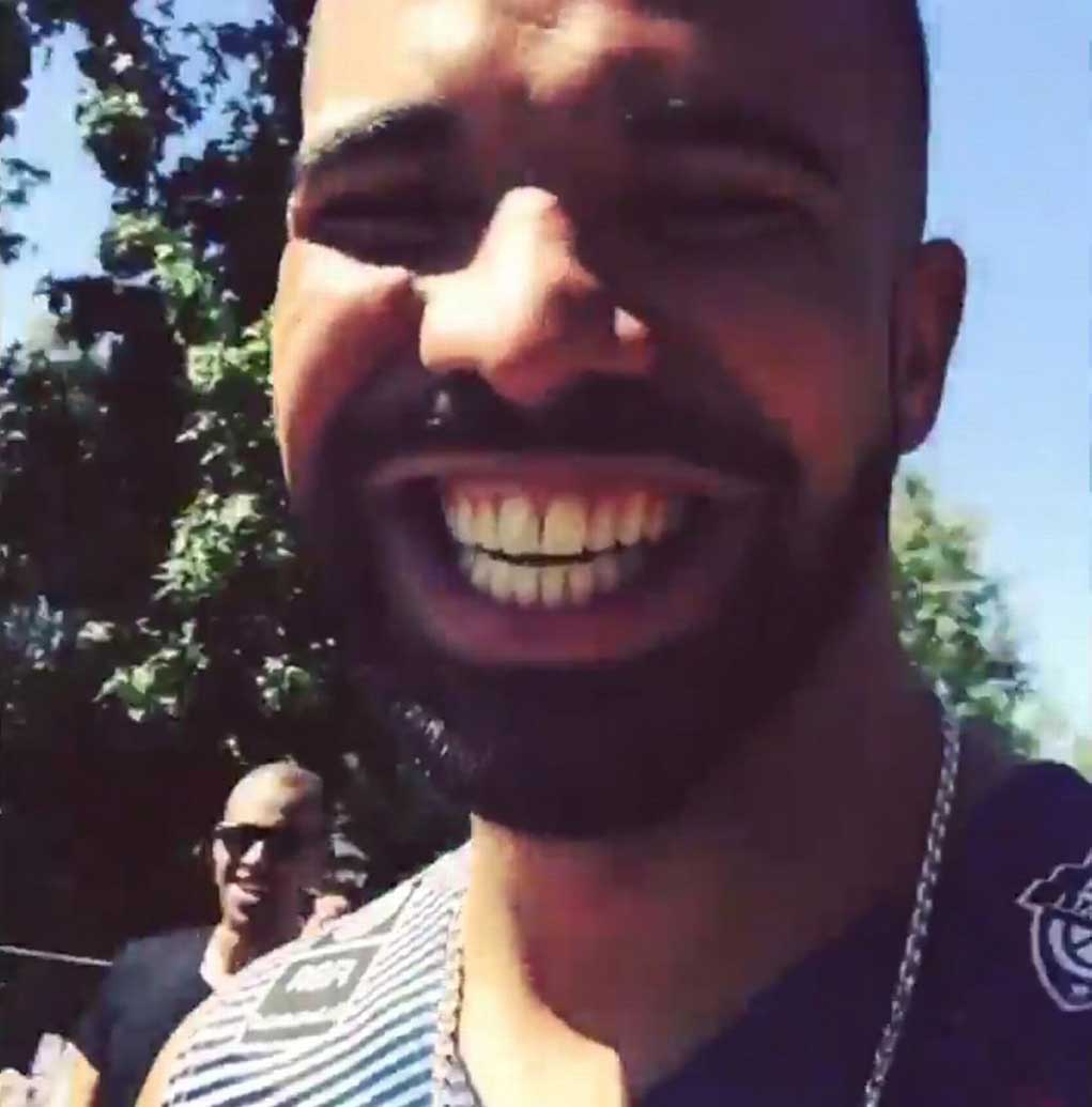 Drake Shit Eating Grin