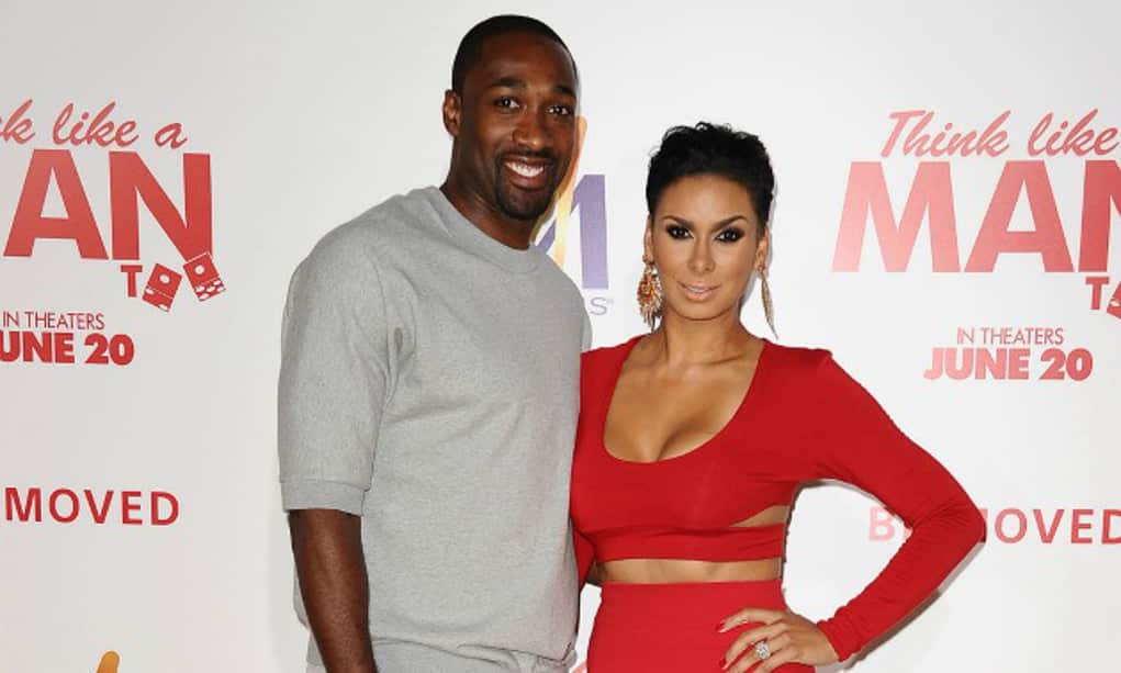 gilbert arenas restraining order clowns laura govan