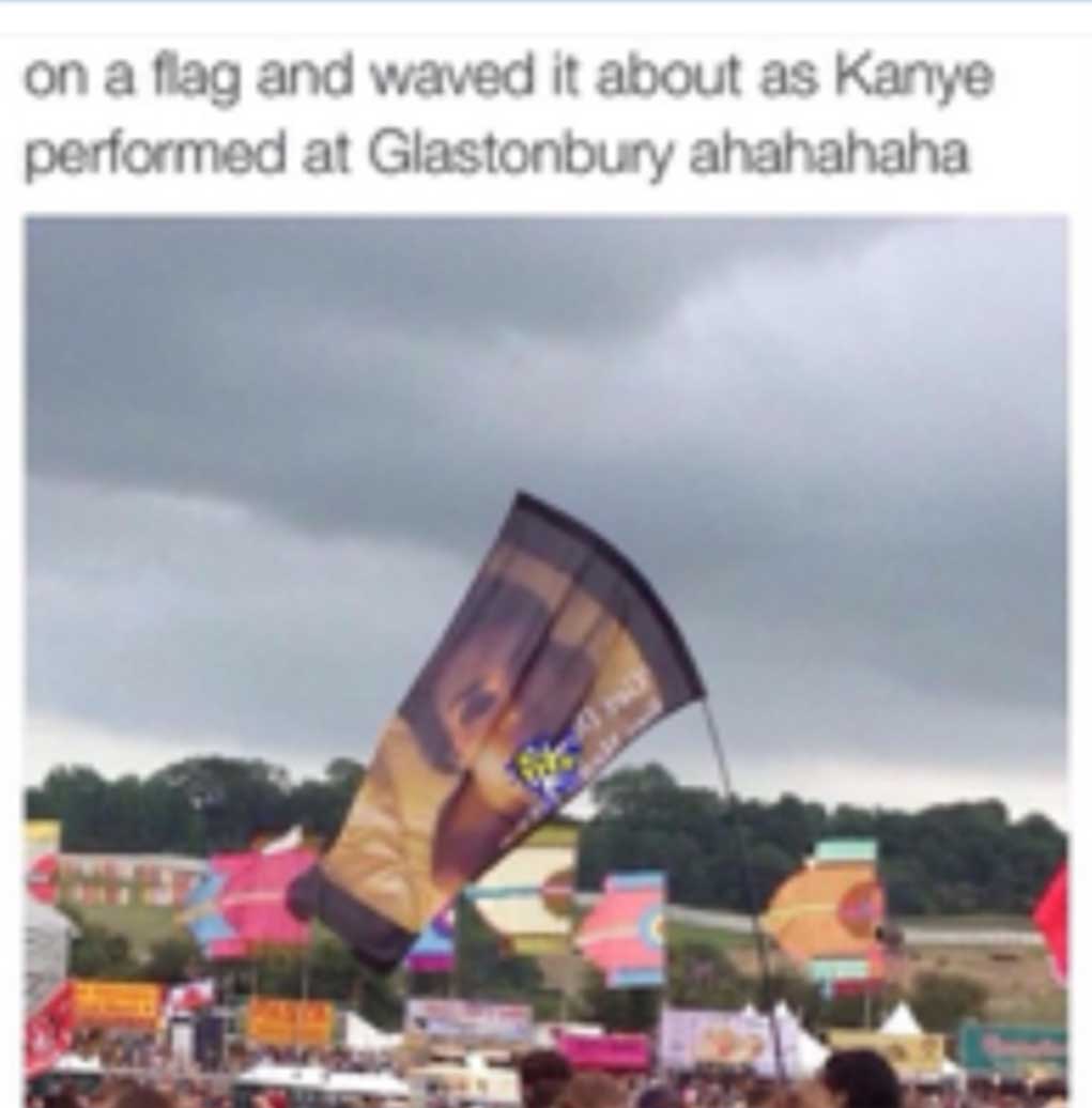 Kim Kardashian Ray J Glastonbury Festival
