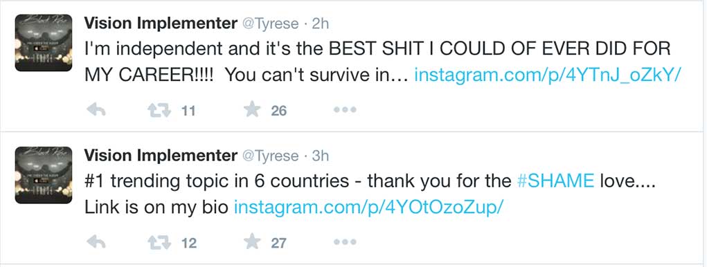 Tyrese vs BET