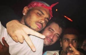 chris brown robbed friends