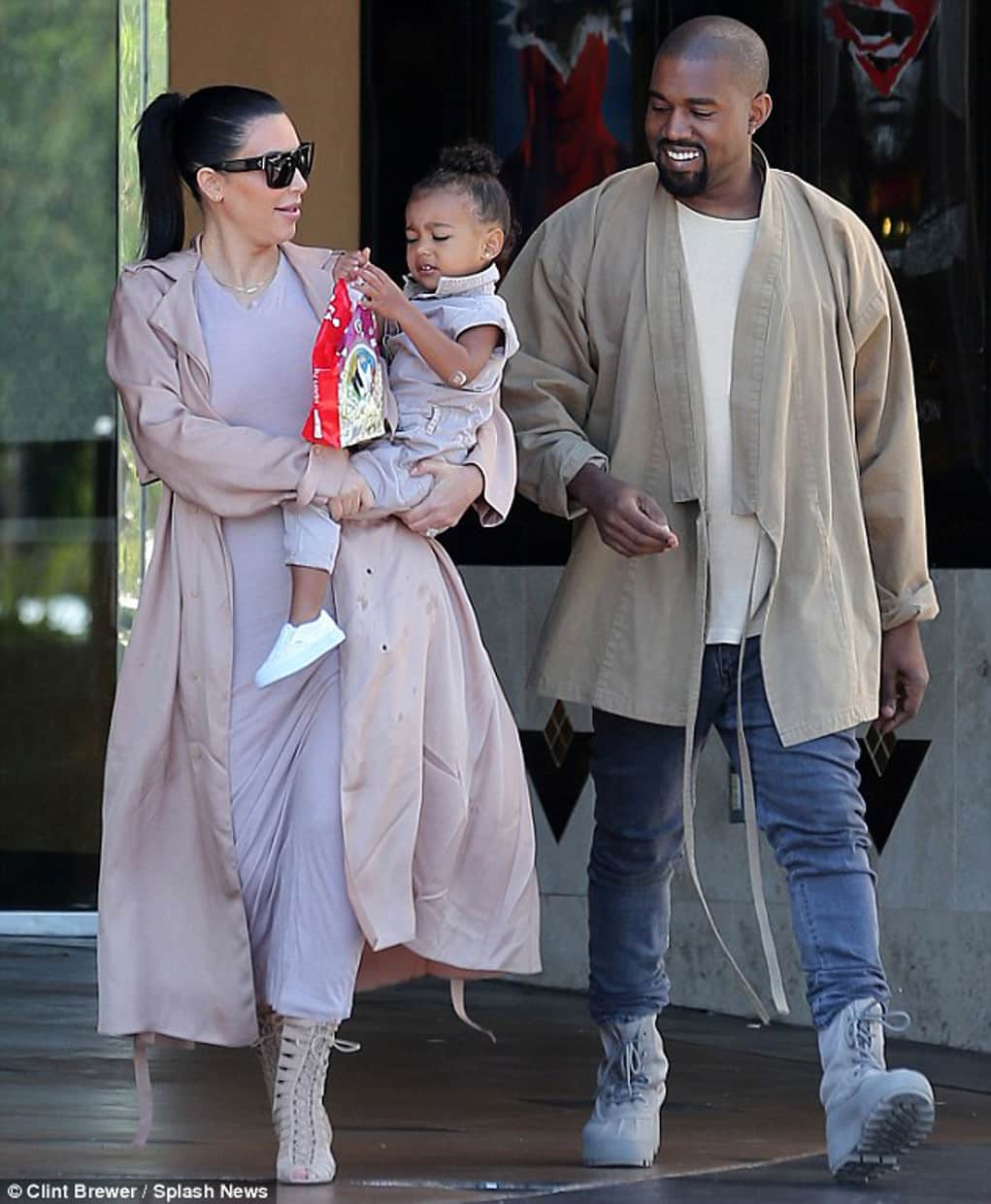 kanye kim north west