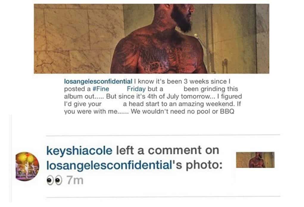 keyshia cole the game instagram