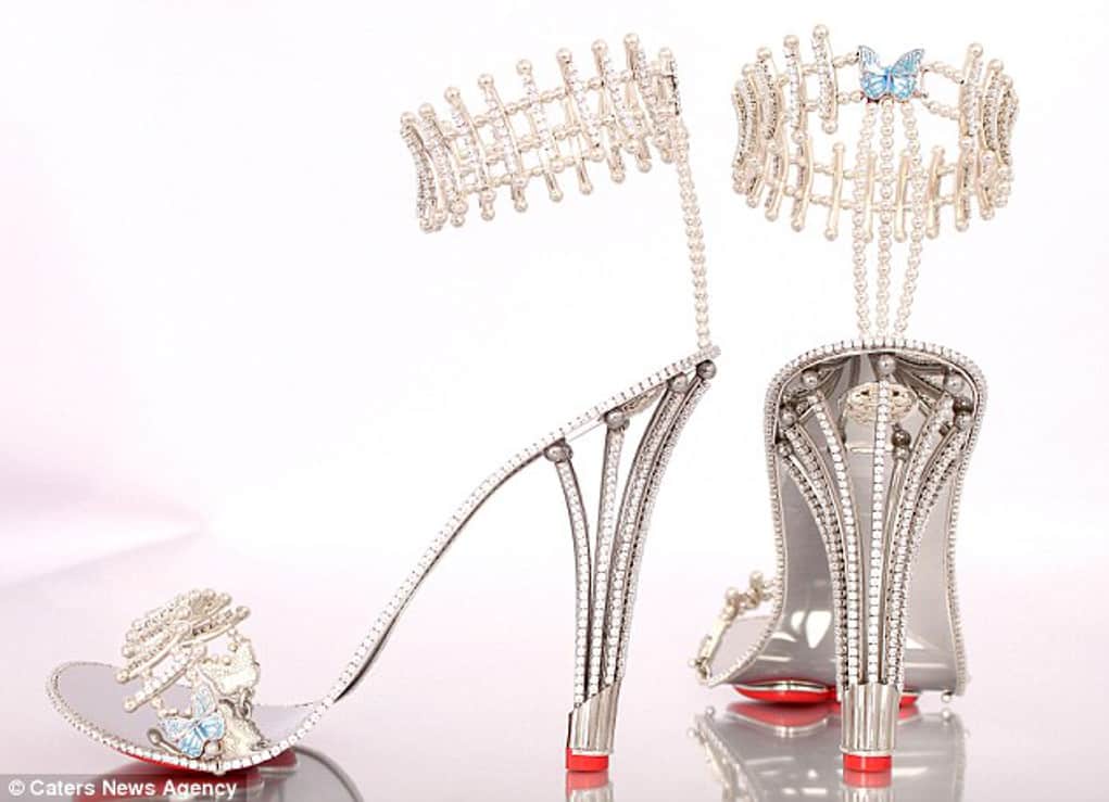 beyonce diamond shoes