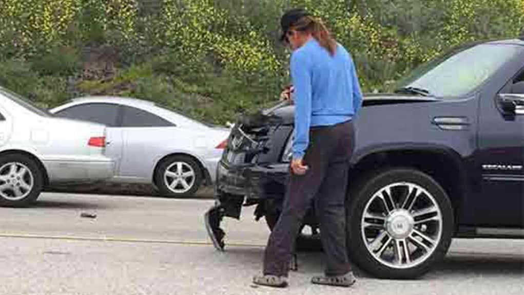 caitlyn jenner car crash