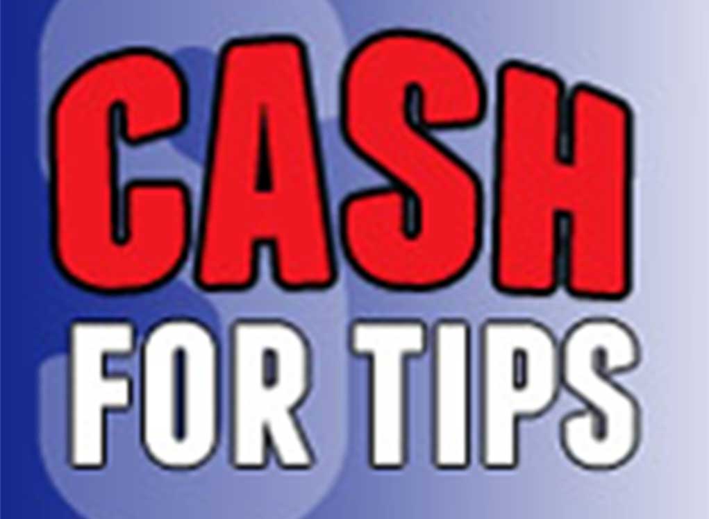 HSK’s Cash for Tips Program!