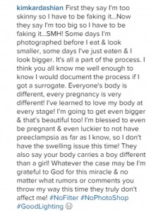 Kim Kardashian Posts Nude Preggo Selfie To Prove She's Pregnant