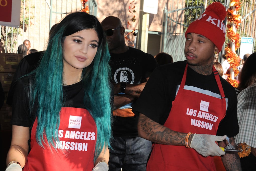 kylie jenner tyga rent