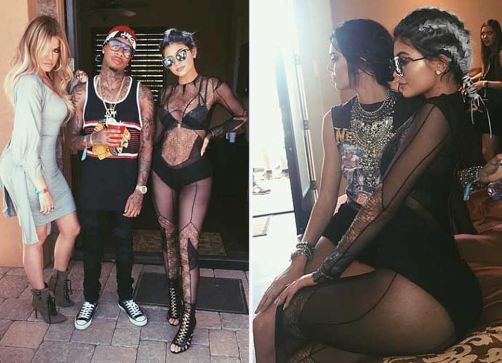 kylie jenner tyga strip club 2