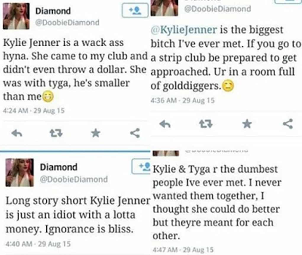 kylie jenner tyga strip club