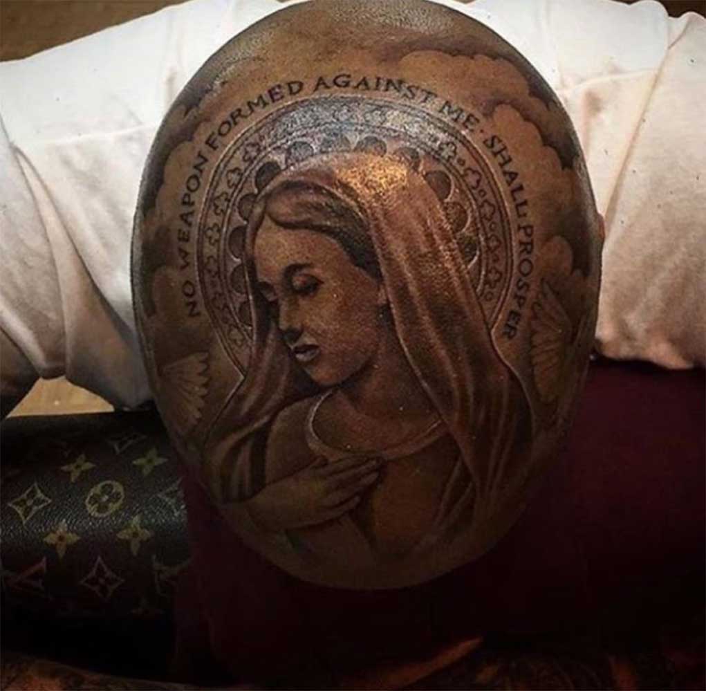 Compton-Cali-Gangsta-Rapper-YG-Gets-Tattoo-Of-Virgin-Mary-&-Biblical-Scripture