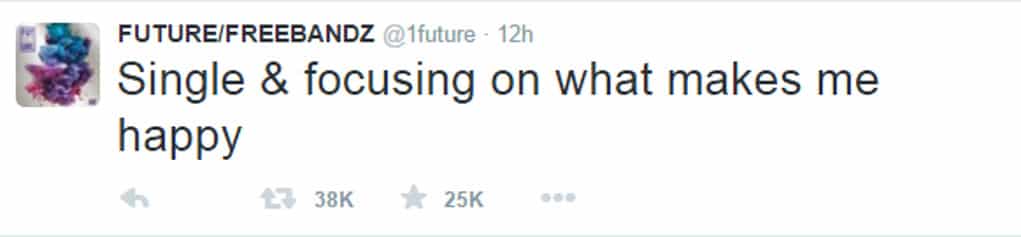 future single tweets