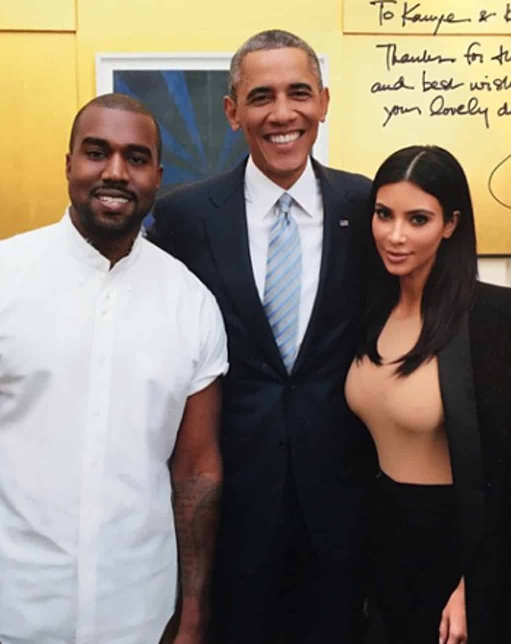 kanye obama