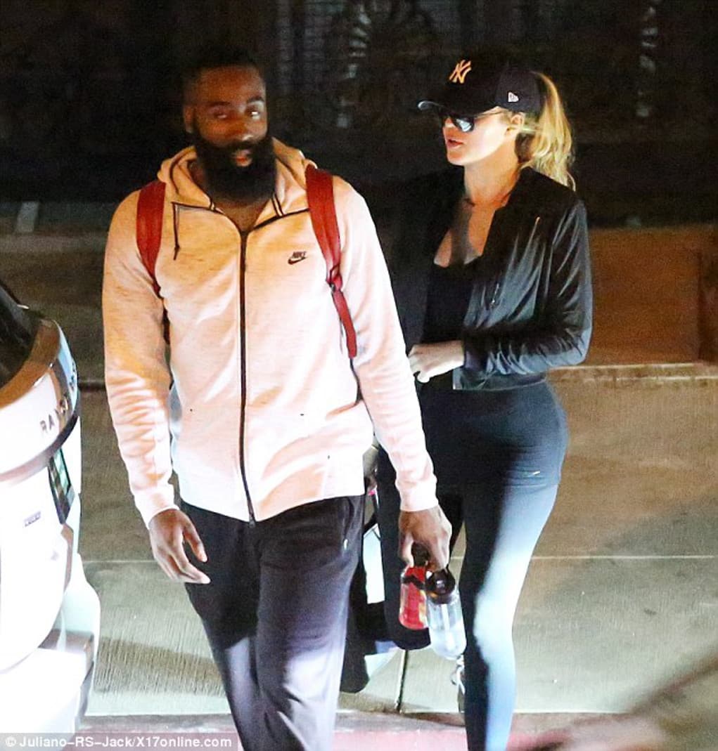 khloe kardashian james harden