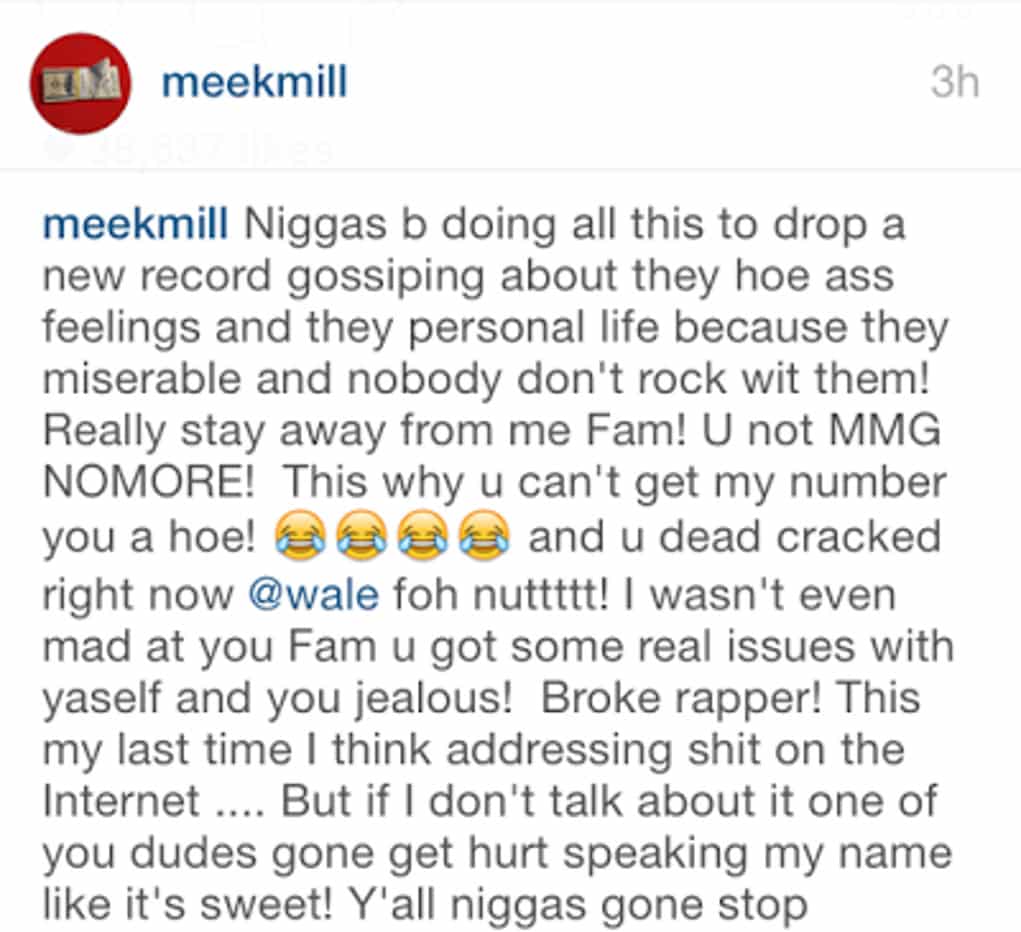 meek mill wale beef 2