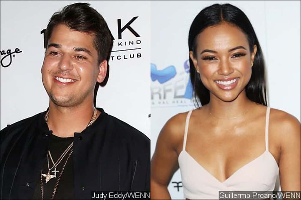 rob kardashian karrueche tran