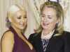 christina aguilera clinton 2