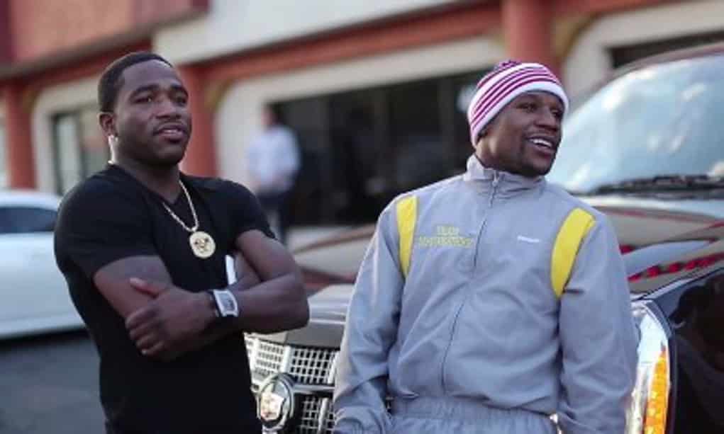 floyd mayweather adrien broner beef 