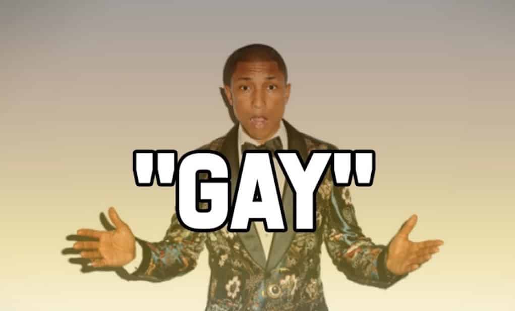 pharrell williams gay