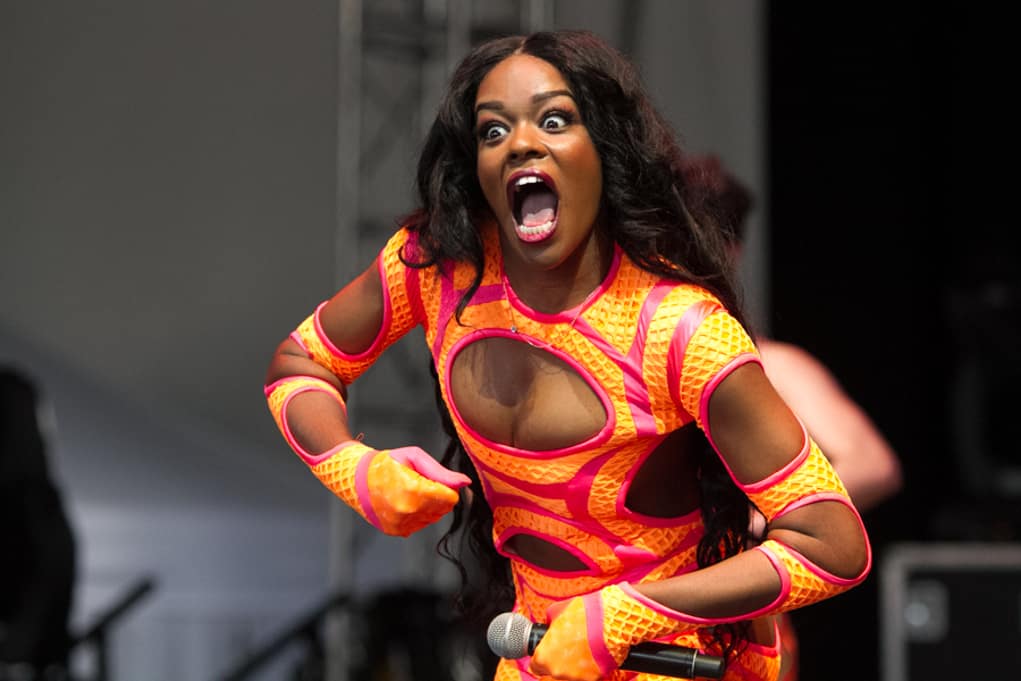 azealia banks boob bite