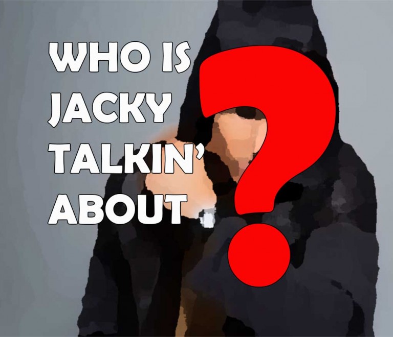 Who’s Jacky Talking About? – December 21, 2015