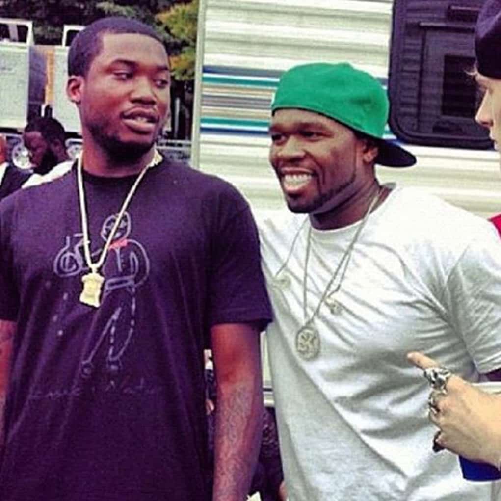 50 cent meek mill beef