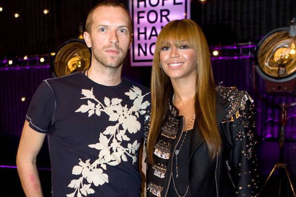 beyonce chris martin