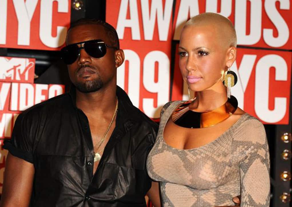 kanye west amber rose 2