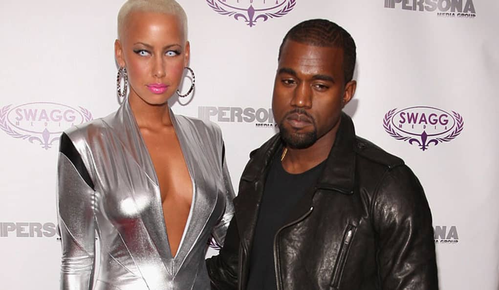 kanye west amber rose